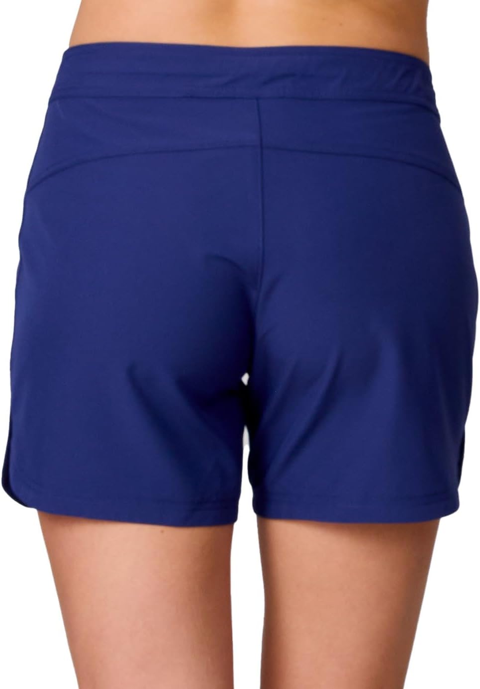 Women's 5 Swim Board Short High Waisted UPF 50 Bermuda with Pockets Quick Dry Beach Pool Bottom